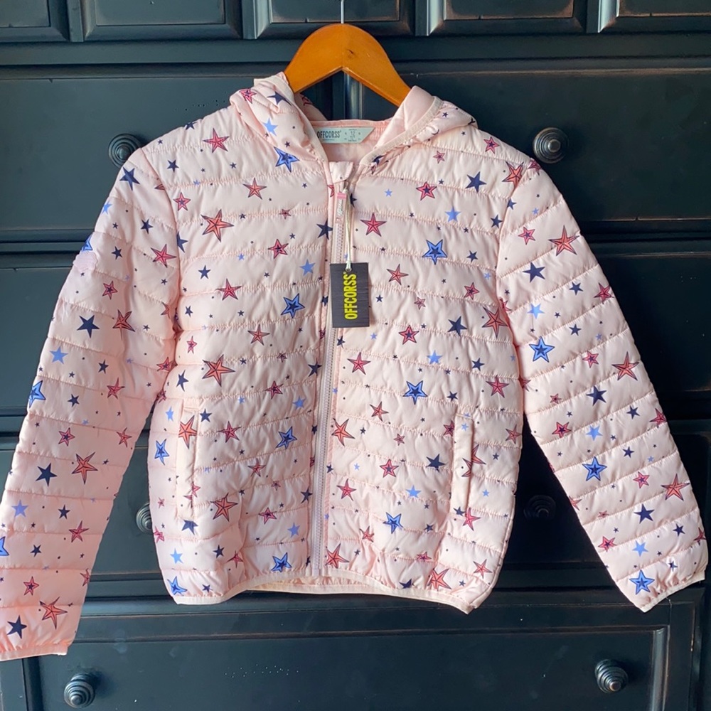 Offcorss Quilted Jacket - Girls